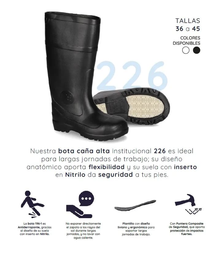 Zueco EVACOL para uso industrial y laboratorio