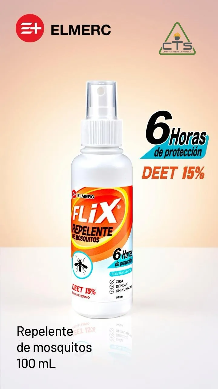 Repelente de insectos profesional FLIX de Elmerc