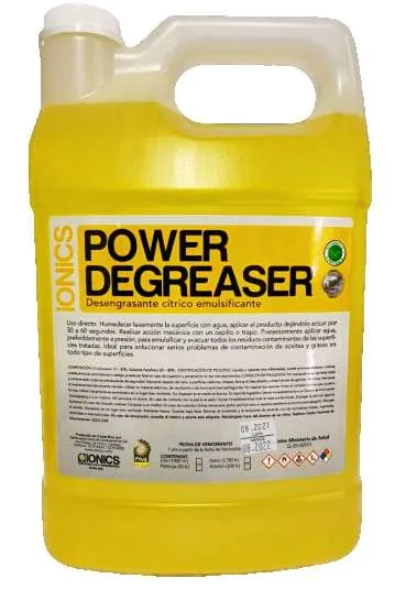 Desengrasantes IONICS CA 1981, D402, Flash Cleaner, Power Degreaser, IonicSol y Sanitizing - imagen 5